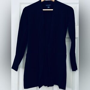 Ann Taylor Black Cardigan Sweater